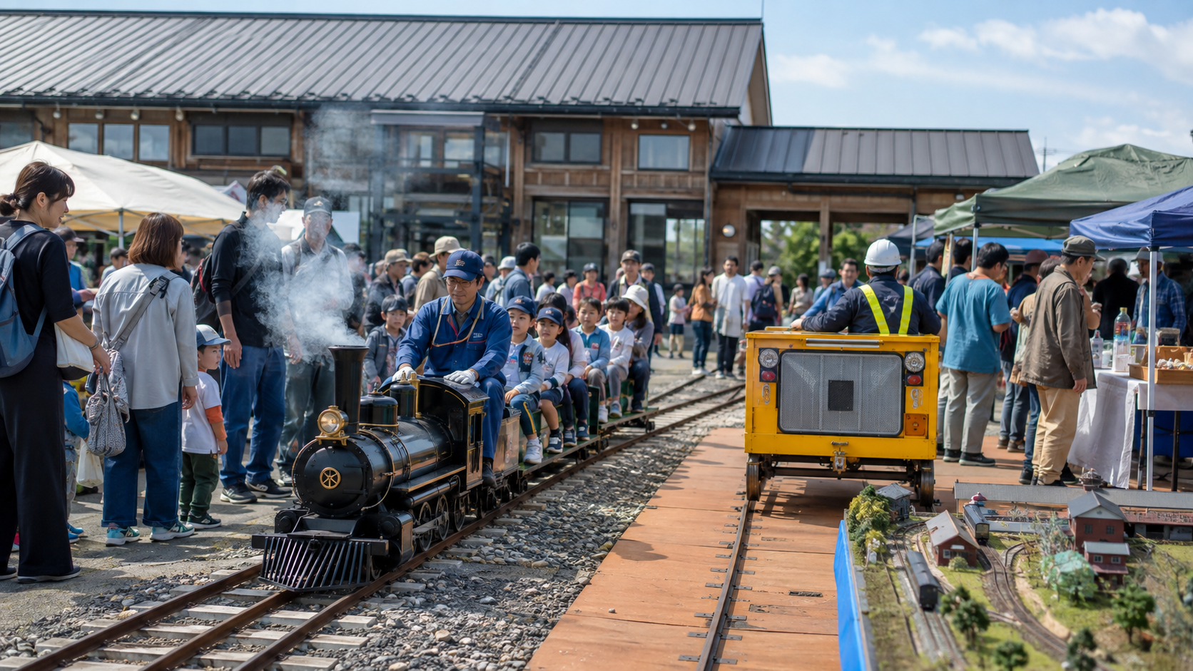 駅と鉄道フェスをイメージしたオリジナル画像